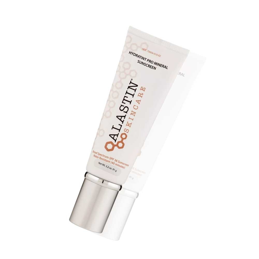 ALASTIN Skincare Hydra Tint Pro Mineral Sunscreen Tinted Daily Sunblock | Fragrance-Free, Water Resistant 91g