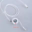 Btsg 65W Type C sang Type C Cáp dữ liệu có thể mở rộng có thể thu vào cho điện thoại thông minh Máy tính bảng và bảng điều khiển chơi game Dây sạc 48