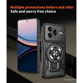 Ốp Giáp Hạng Nặng Cho Xiaomi Poco F7 Pro / F7 Ultra 5G Vỏ Bảo Vệ Vòng Đứng Chống Sốc Fundas Coque Capa