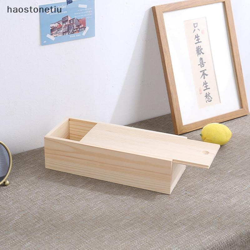 HA Hộp Gỗ Thông Kéo Hộp Trang Sức Tổ Chức Trượt Hộp Gỗ Hộp Bảo Quản Nhà Bằng Gỗ Bảo Quản Hộp Đựng Đồ Lưu Trữ Hộp n