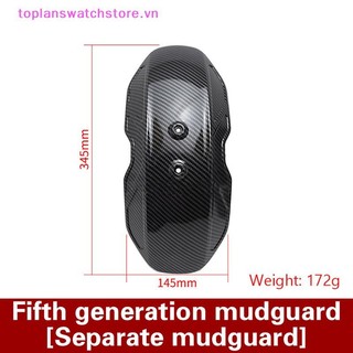 Toplanswatchstore Xe Máy Chắn Bùn Kết Cấu Sợi Carbon Chắn Bùn Xe Điện Chắn Bùn Đa Năng Sợi Carbon VN
