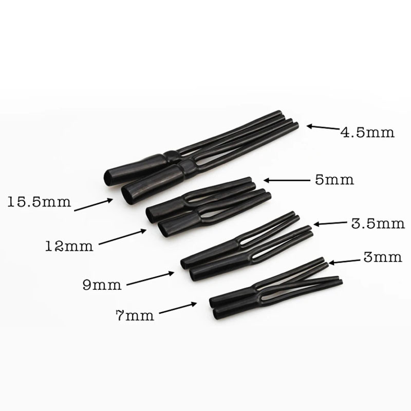 PVC Hình Chữ Y Tay Ống Loa Cáp Âm Thanh Dây Cáp HiFi Quần Y Splitter Quần Boot Dây Boots 7 9 10 12 16mm