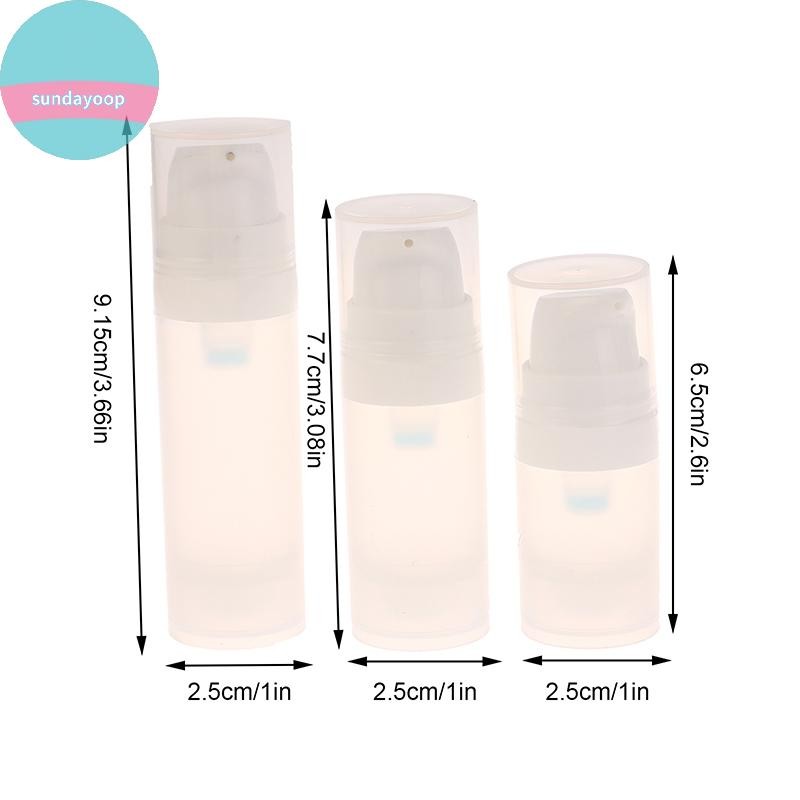 Sund Dispenser Sub-Bottling Liquid Foundation Chai có thể đổ lại Chai dưỡng ẩm không khí Hộp đựng mỹ phẩm Chai bơm chân không VN