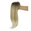 DELMER Topper Tóc Nổ Tóc, Phần Mở Rộng Tóc Ombre Tóc Tổng Hợp Toppers, Che Tóc Trắng & Đường Dây Tóc Tăng Khối Lượng Tóc Thẳng Topper Tự Nhiên Tóc Cho Nữ