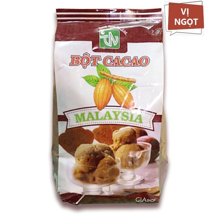 Bột cacao Malaysia gói 500g - THÙNG 20 GÓI