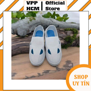 Giày phòng sạch 4 lỗ Linkworld chống tĩnh điện
