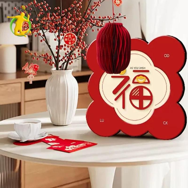 Đèn lồng năm mới của Trung Quốc 2025 Đèn lồng giấy đỏ trang trí trong nhà