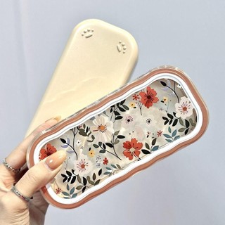 Kính mát NCE nơ nhựa trong suốt hoa bướm, kèm hộp đựng - Phù hợp cho người lão thị