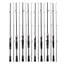 Cần thủy tinh carbon CQCJ, Cần câu 2 phần ML Power, Chiều dài 1,8m hiệu suất cao Chiều dài 1,65m Sợi carbon Cần câu siêu chắc Thể thao ngoài trời