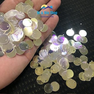 10g Kim Sa Treo Tròn Lỗ Lệch Loại Đẹp Đính Kết Trang Phục, Làm Phụ Kiện Thời Trang