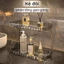 Kệ Đựng Mỹ Phẩm 2 Tầng Nhựa Mica Trong Suốt, Kệ Để Đồ Nhà Tắm Để Bàn Trang Điểm Sang Trọng