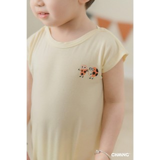 Chaang SS2025 Body cộc cổ thuyền Bloom cho bé
