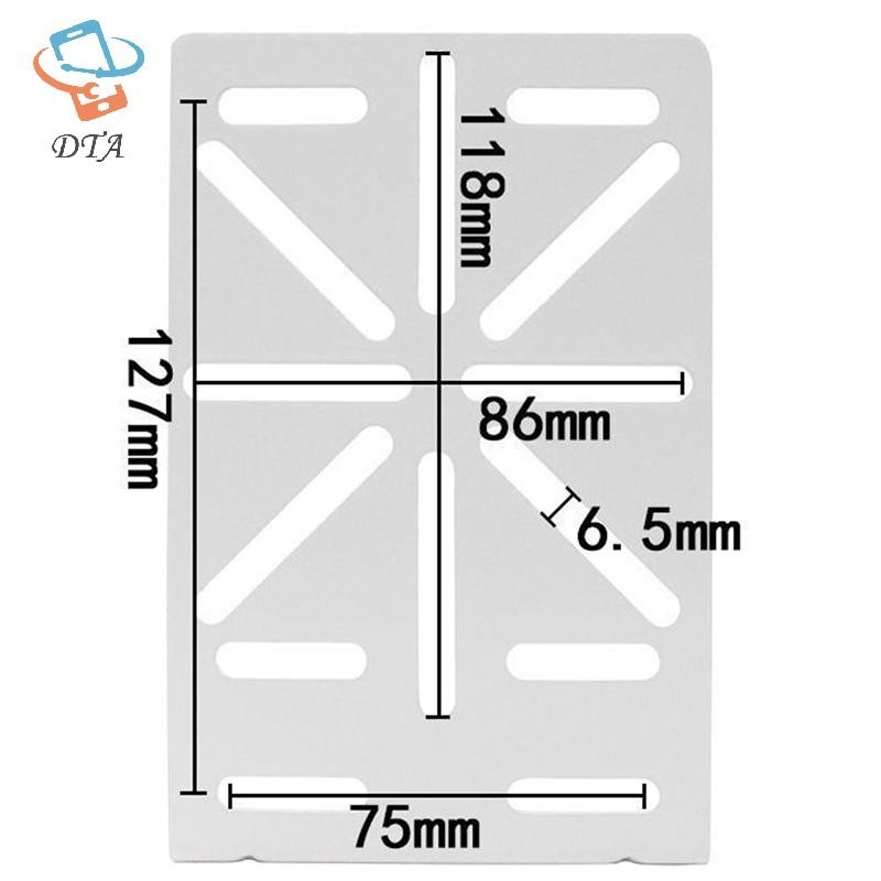 [DTA] Giá đỡ giám sát Camera quan sát PTZ Dome Bộ chuyển đổi Camera gắn phụ trợ Hỗ trợ mở rộng hình chữ L Tấm thép góc phải 90 độ VN
