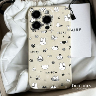 ibumpers Ốp Điện Thoại iPhone Họa Tiết Doodle Hoạt Hình Hợp Thời Trang Cho IPhone 16 15 14 12 13 11 Pro Max IP 7 8 Plus X XS XR Ốp Lưng Silicon Mềm Chống Sốc