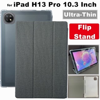 Vỏ máy tính bảng lật giả da cho iPad H13 Pro H13Pro 10.3 Inch 2024 có chức năng đứng lên Vỏ bảo vệ Cove