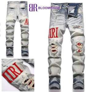 BLOOMRIDGE quần dsq Đàn ông Quần legging thêu thẳng
