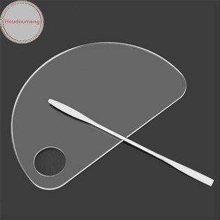 Hodou Acrylic Bảng Thìa Thanh Gel Nền Phấn Mắt Trộn Kem Sắc Tố Không Gỉ Mỹ Phẩm Trang Điểm Móng Tay Nghệ Thuật Làm Móng Tay Bộ Dụng Cụ VN