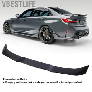 VBESTLIFE Cánh lướt gió phía sau cốp xe khí động học Kiểu dáng thời trang Nắp cánh đuôi được đánh bóng màu đen bóng nhiệt cho 3 4 Series G20 G22
