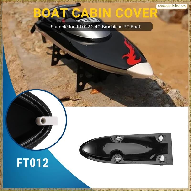 [K O G X] FT012-3 Vỏ Cabin thuyền cho phụ kiện phụ tùng thuyền RC không chổi than FT012 2.4G