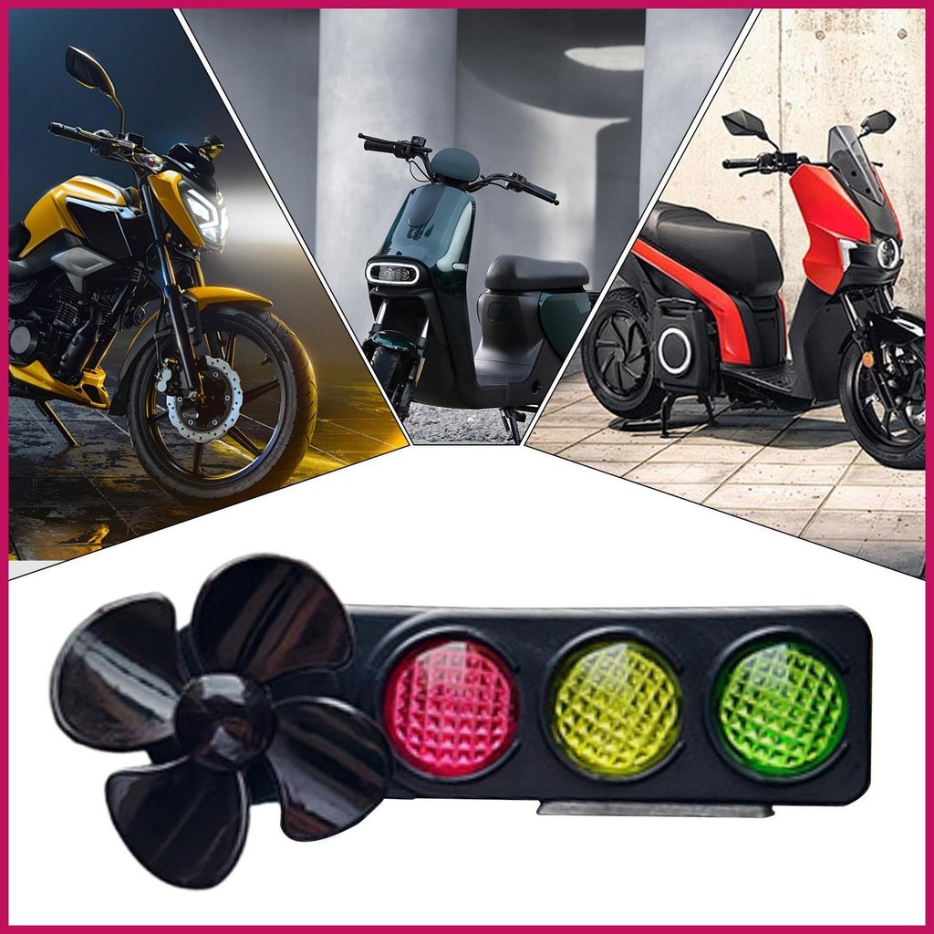 Đèn LED xe đạp vui nhộn với cối xay gió - phụ kiện trang trí dễ thương pomervn