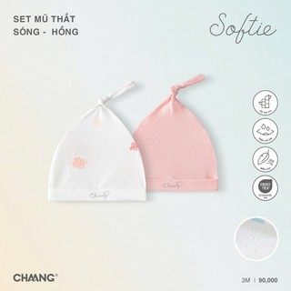 Chaang SS2025 Set mũ thắt Sóng - cho bé T6.0