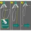 Bộ chia móc cá 40 / 20 / 10 - Phụ kiện dụng cụ câu cá - Dành cho những người đam mê câu cá - Bộ sắp xếp dây câu chống rối - Bộ chia đàn hồi silicon hình 8