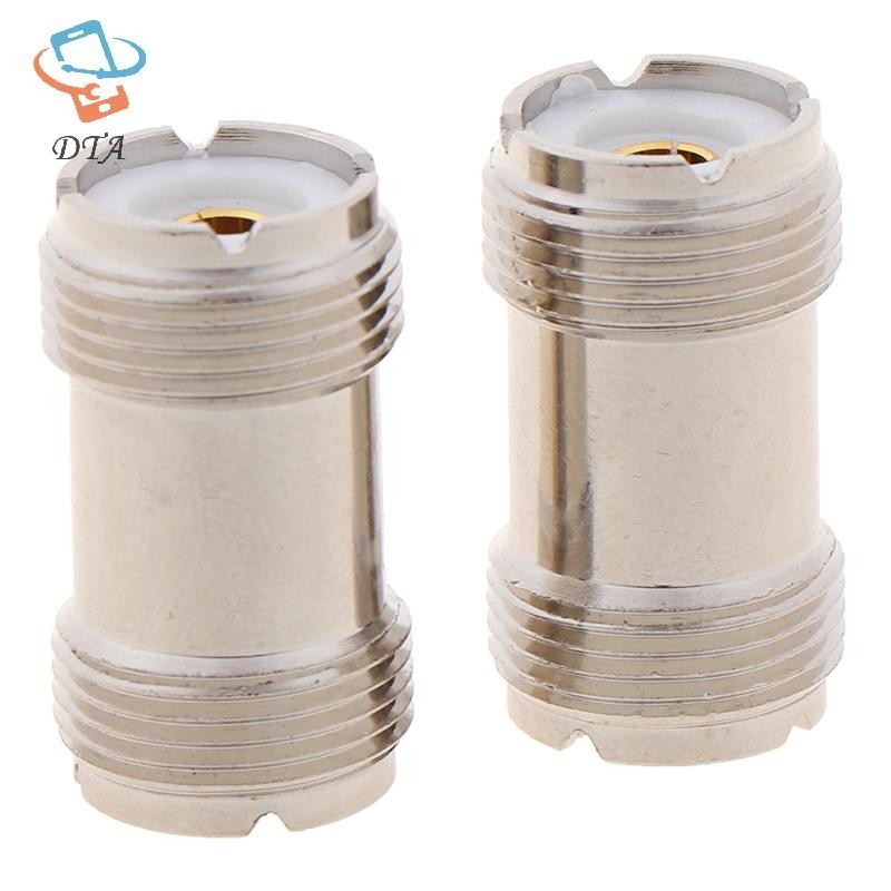 [DTA] Đầu nối bộ chuyển đổi cáp đồng trục RF nữ sang nữ SO-239 UHF cho PL-259 VN