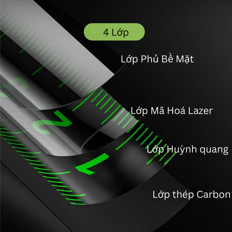 【🔥Free ship🔥】Thước huỳnh quang Thước Cuộn Thép Làm dày và chống mài mòn Độ chính xác cao Thước dây 10m
