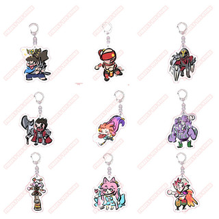 League of Legends Animation Game Peripheral Toy Funny Acrylic Pendants Keychain Garnish Accesso
