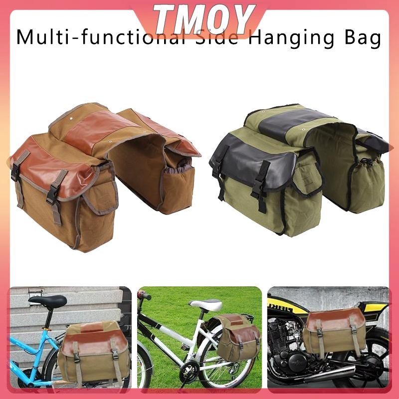 TMOY Túi Xe Máy Dung Tích Lớn Đi Xe Máy Vải Du Lịch Chống Thấm Nước Panniers Hộp Dụng Cụ Bên Túi Túi Dành Cho Xe Máy TMOY