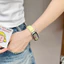 Dây đeo đàn hồi Nylon cho Xiaomi Mi Band 10/9/8 NFC, khóa từ tính, thay thế