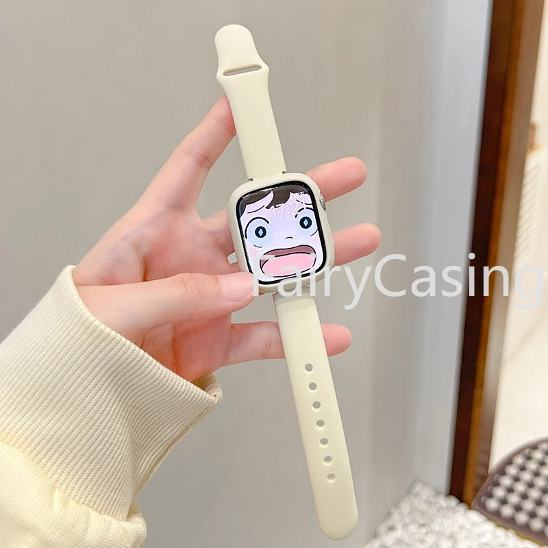 Dây đeo silicon mỏng S11 cho iwatch 46mm 38mm 40mm 41mm 42mm 44mm 45mm 49mm Vòng tay cho Apple Watch Series 10 9 8 7 SE 6 5 4 3 2 Ultra 2