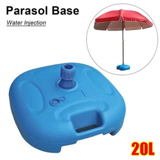 SAIA 1 cái chống thấm nước mưa, đế dù nhựa chịu lực 20L cho đám cưới, bóng vòm và bãi biển câu cá