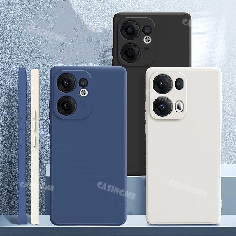 Oppo Reno13 F 5G 2025 Vỏ Silicon Lỏng Vuông Mềm Cho OPPO Reno 13 Reno13F Reno13 F Pro 13F OppoReno13F 5G 4G Vỏ Điện Thoại Thoải Mái Silicon Ốp Lưng Mềm Chống Sốc