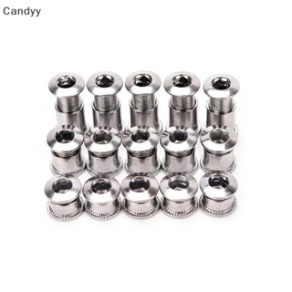 NDY 5 Cặp Crankset Bu Lông Quay Bu Lông Xe Đạp Xích Bu Lông Quay Vít Đai Ốc N