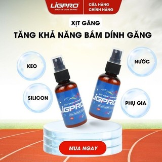 Chai xịt tăng độ bám dính găng LIGPRO 50ml Cấp ẩm cho găng tay thủ môn Nguồn gốc thiên nhiên