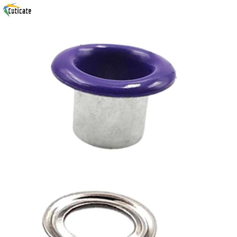 100 Miếng Grommets Kim Loại Khoen Nhỏ Grommet Cho Túi Thêu Sò Rèm