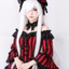 WEETW Halloween Cosplay Tóc Giả, Tóc Tổng Hợp Dài Gothic 80cm, Thoáng Khí Tự Nhiên Trắng Tím Nhiều Màu Anime Thẳng Tóc Nữ