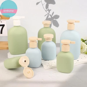 Sund Chai Đổ Lại Nắp Lật Nhựa Rỗng Nước Rửa Tay Dầu Gội Chai Kem Mỹ Phẩm Lọ Du Lịch Essentials VN