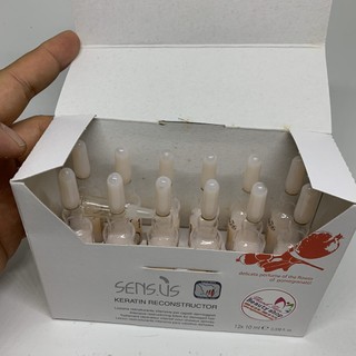 Huyết thanh tái tạo cấu trúc tóc Keratin Reconstructor SENSUS 10ml ( lẻ ) [ TN 2025 ]