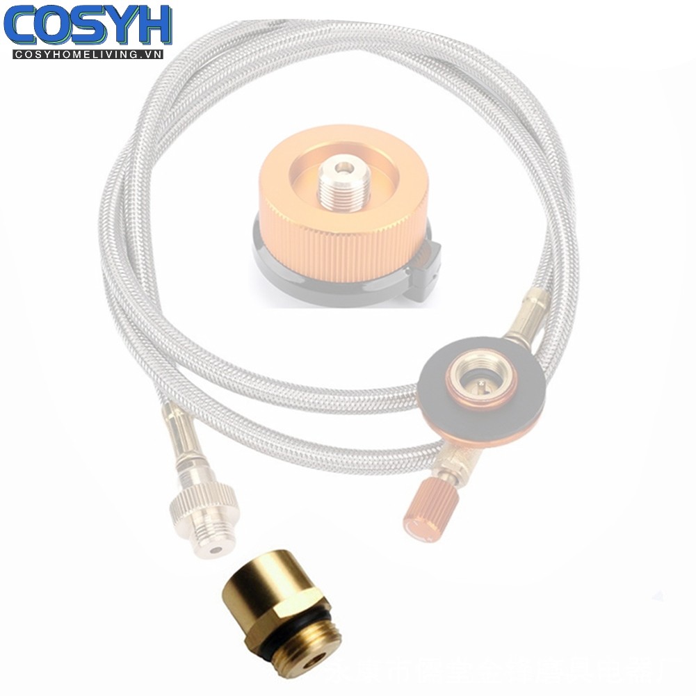 [Cosyh] Đầu thay thế bộ chuyển đổi khí cắm trại ngoài trời cho bếp lò Cassette