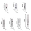 Còi titan chống nước, Còi nhẹ lớn đa kiểu Mini, Phụ kiện khám phá khẩn cấp di động Công cụ EDC ngoài trời