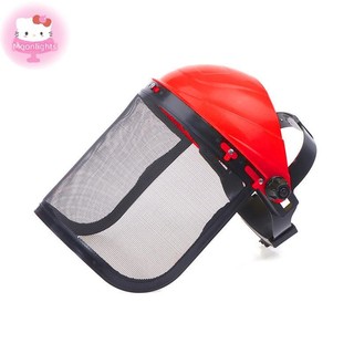 Moonlights 1 Máy Cắt Cỏ Sân Vườn Mũ Bảo Hiểm An Toàn Với Mặt nạ Bảo Vệ Lưới Toàn Mặt Để Logging Bàn Chải Cắt Lâm Nghiệp Bảo Vệ EN