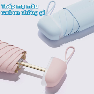 [ SẴN] Ô Gấp Gọn Che Nắng Che Mưa MAISON Chống Tia UV Hiệu Quả, Dù Mini Nhỏ Gọn Chống Thấm Nước Kèm Túi Vải Tiện Ích