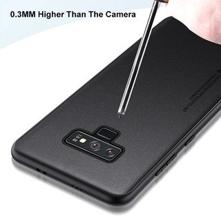 Ốp lưng cho Samsung Galaxy Note 9 Vỏ da PU mờ sang trọng chống sốc