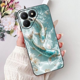 Vỏ Mới Cho Tecno Pova 7 4G Ốp Lưng LJ6 Rồng Mát Hổ Cá Chép May Mắn Hoạt Hình Silicon Mềm Cho Tecno Pova7 4G 2025 Vỏ