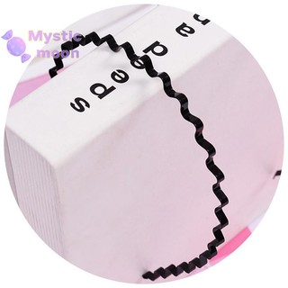 [Mystic] Kim Loại Nam Nữ Unisex Sóng Đen Tóc Vòng Rửa Mặt Chiều Rộng 5 Mm Thời Trang Đơn Giản Thể Thao Băng Đô Quấn Tóc Phụ Kiện Tóc [Mới]