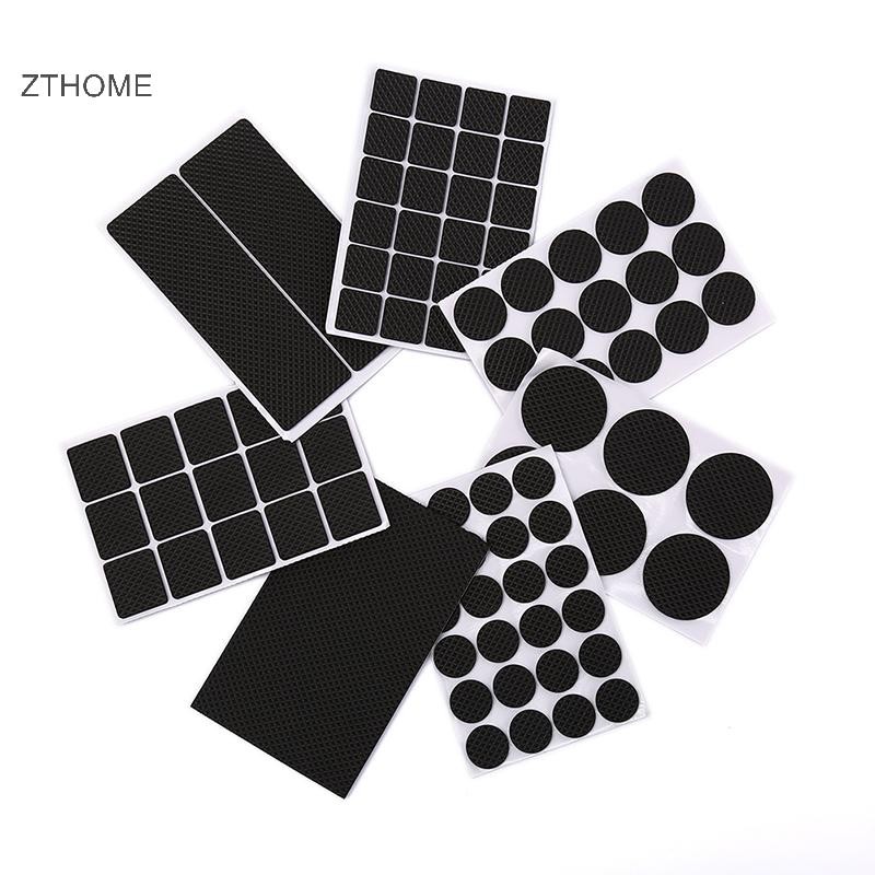Zthome 48x Tự Dính Nội Thất Ghế Bảo Vệ Chân Chân Miếng Lót Mũ Sàn Bàn HOT
