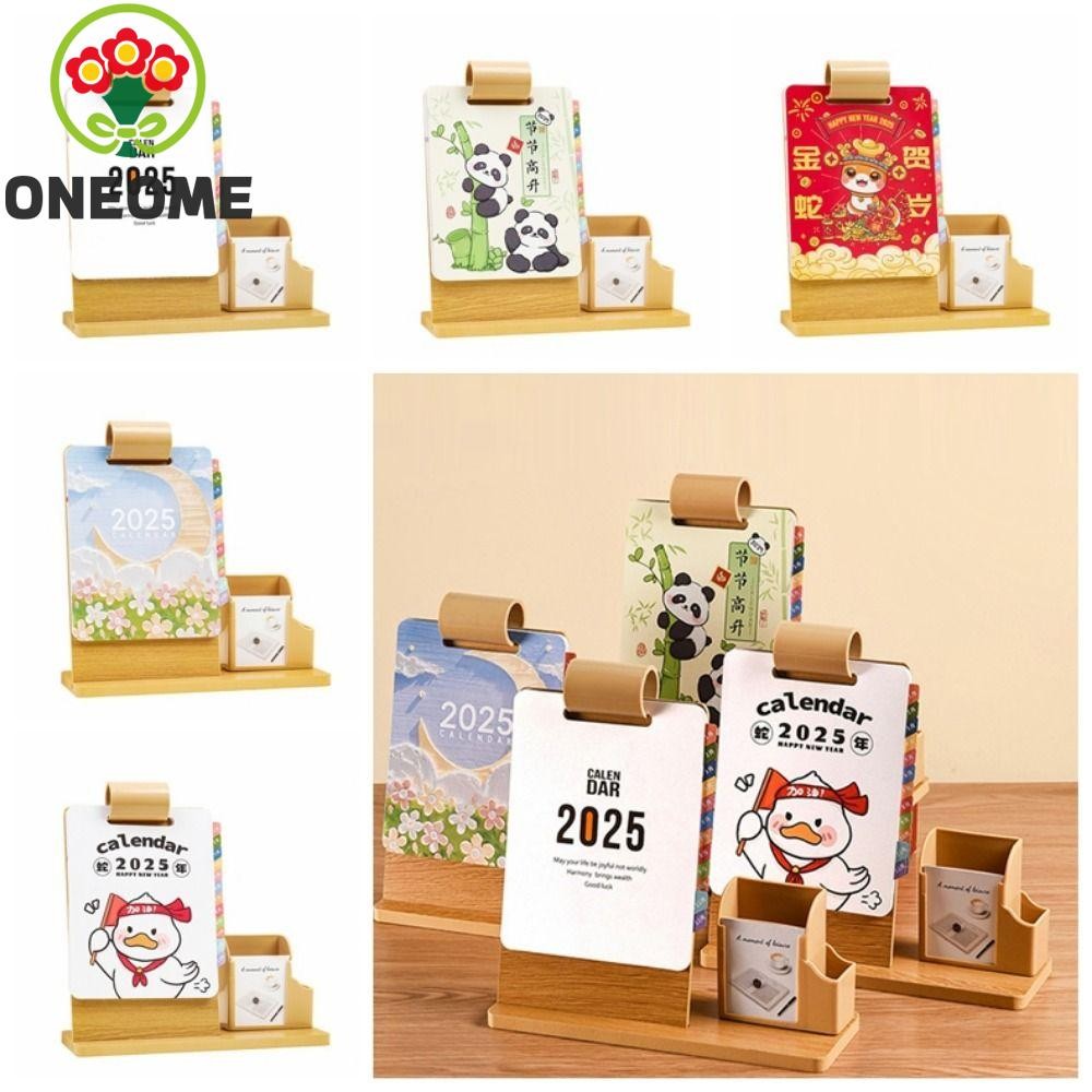 Lịch để bàn ONEOME 2025 Sáng tạo Thời gian đa chức năng | Shopee Việt Nam