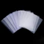 ICUCKO 10 Chiếc Hộp Đựng Thẻ Thần Tượng, Có Phim Bảo Vệ 35PT Photocard Giá Đỡ, Màn Hình PVC Trong Suốt Hình Thần Tượng Bảo Vệ Tay Áo